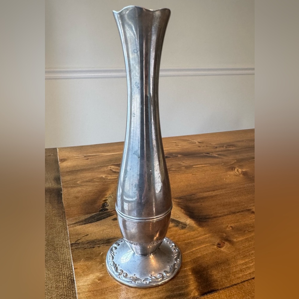 Vintage International Silver Company Silver-Plated Vase